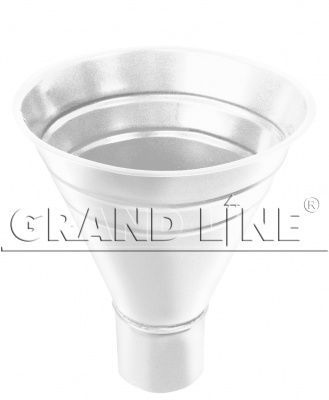 Воронка водосборная Grand Line 250/90 матовая RAL 9003 Силнальный белый