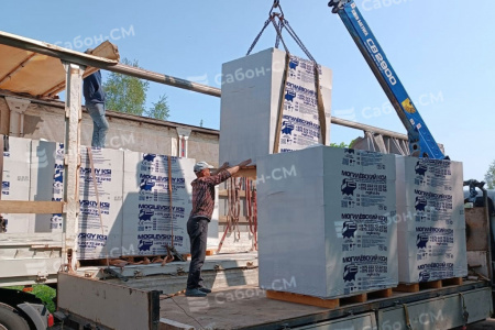 Газосиликатные блоки Могилевский КСИ D500 625х500х200 стеновые